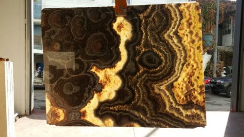 Cappuccino Onyx Exotic Colors Brown Natural Stone Onyx