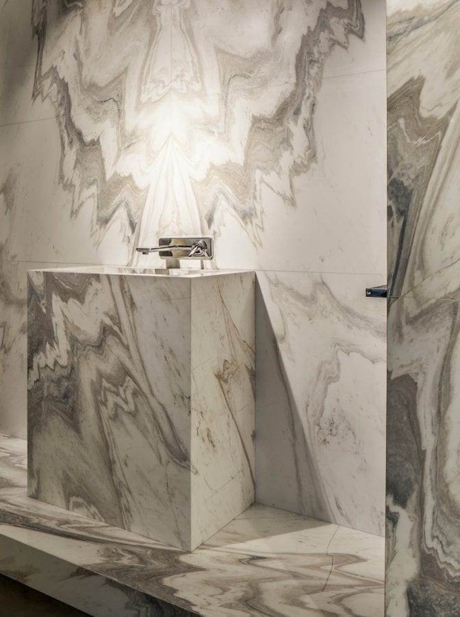 Calacatta Lucina Extra Bathroom Project Made With Natural Stone