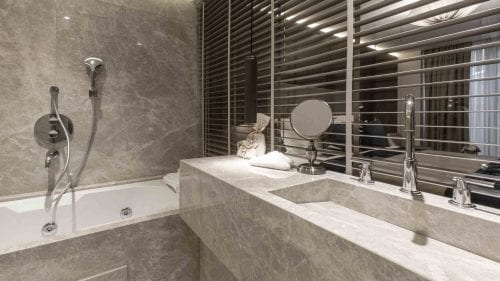 Contemporary Suites																						 Hotel Bathroom Kitchen								 Affumicato							
														