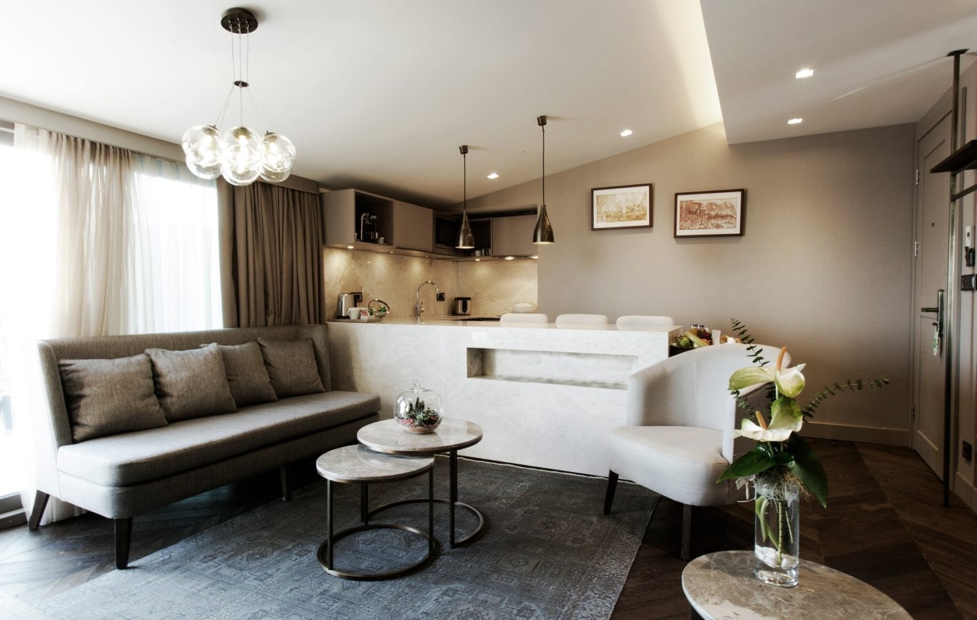 Simple Suites Contemporary Suites Project Made With Natural Stone
