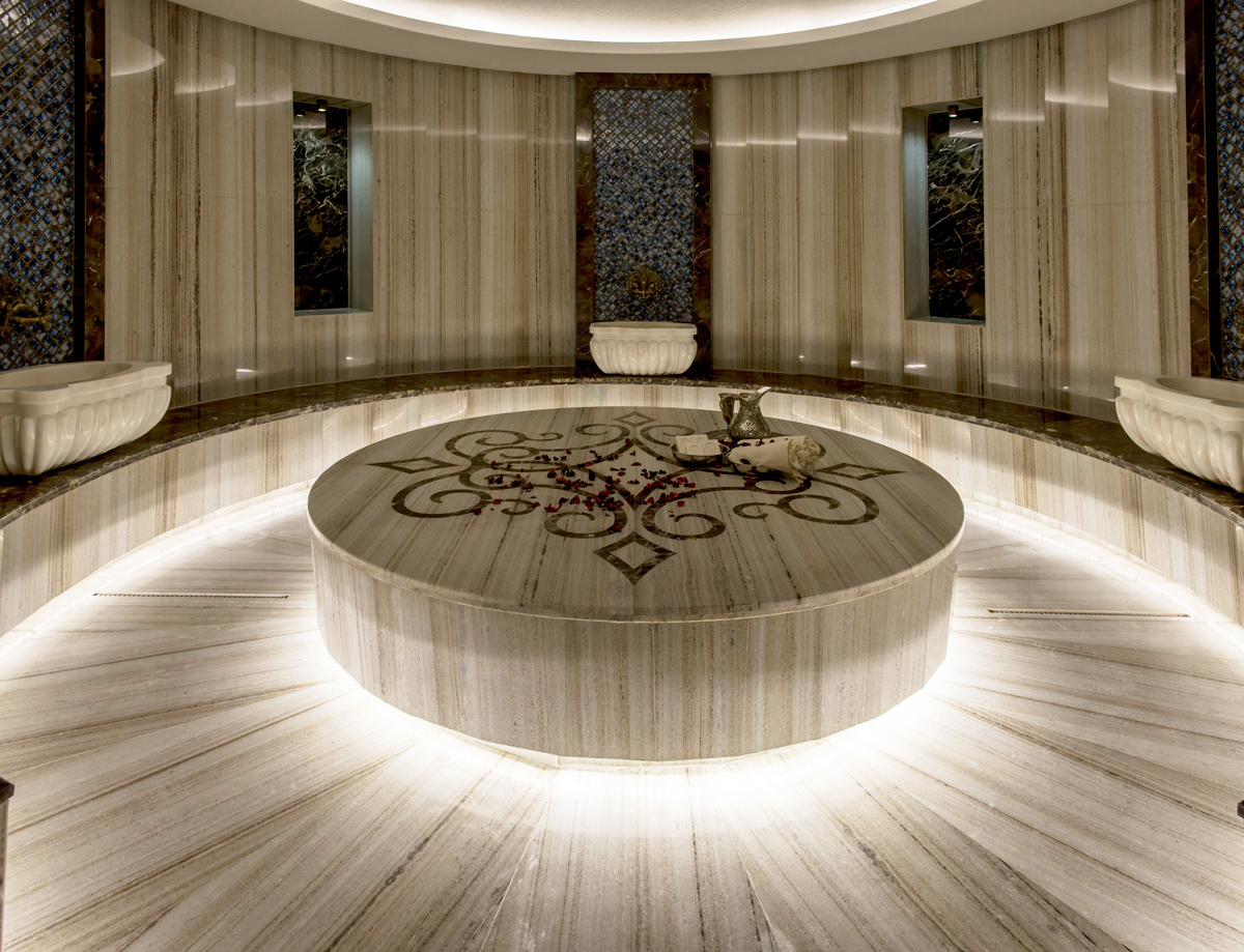 Turkish Bath Project Made With Natural Stone