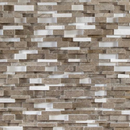 Ledger																							 Mesh Mounted Mosaic Antique Collection																					